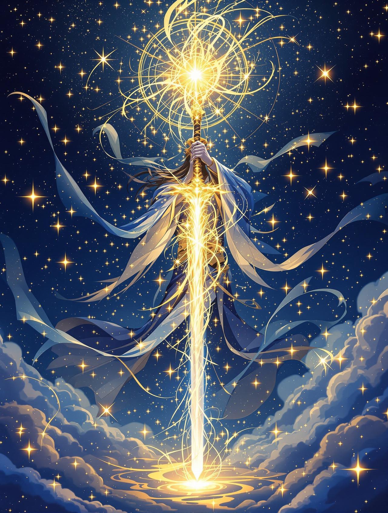 动漫王国推荐 星辰剑主 宣传海报